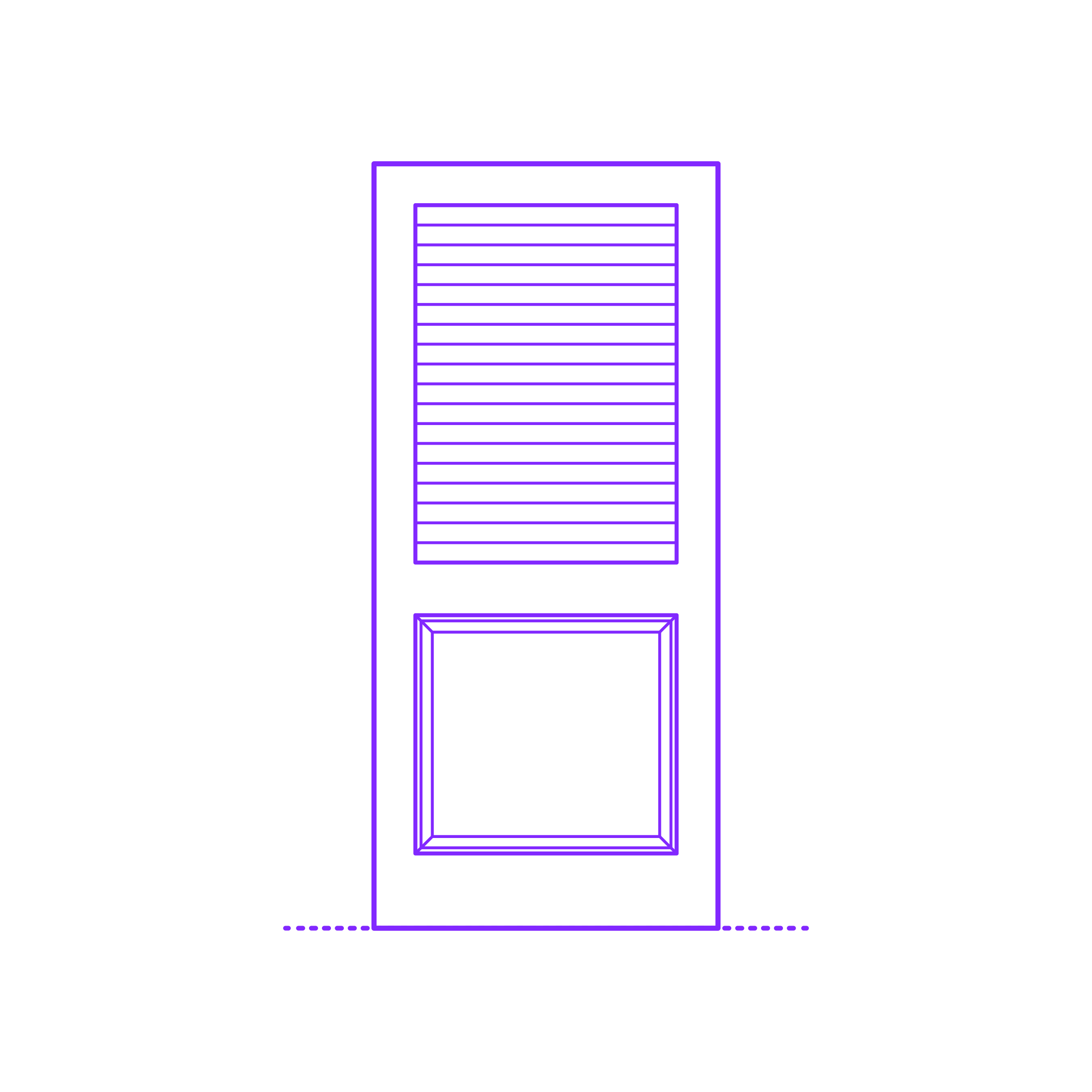 Buildings Interior Doors Louver Interior Door 2 Panels Top Outline Drawing Svg Vector Free Vectors